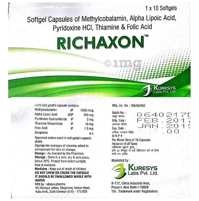 Richaxon  Soft Gelatin Capsule