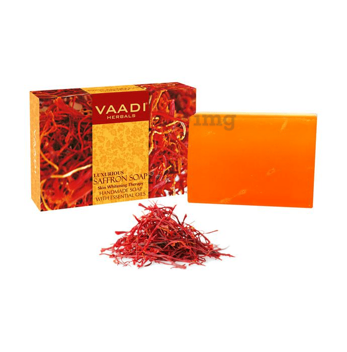 Vaadi Herbals Luxurious Saffron Soap