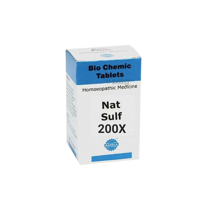 Bahola Nat Sulf Biochemic Tablet 200X