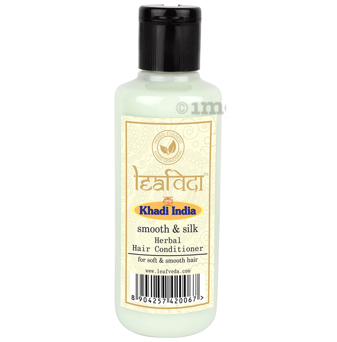 Khadi Leafveda Smooth & Silk Herbal Hair Conditioner