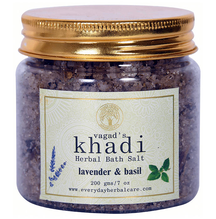 Vagad's Khadi Lavender & Basil Herbal Bath Salt