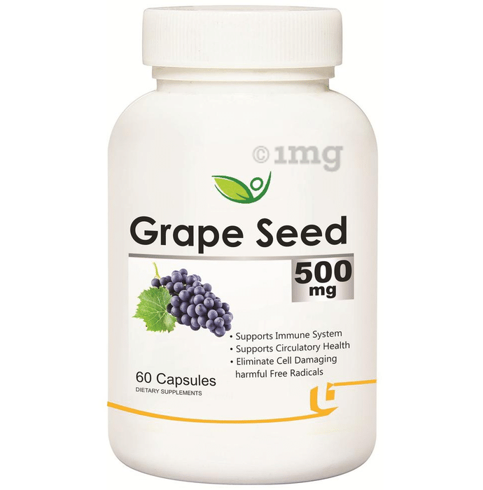 Biotrex Grape Seed 500mg Capsule