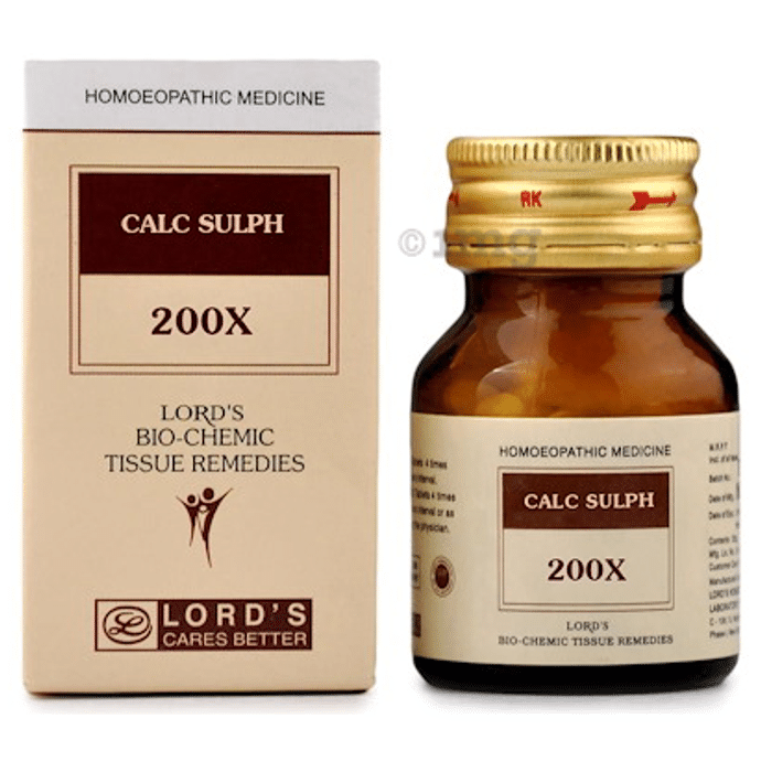 Lord's Calc Sulph Biochemic Tablet 200X