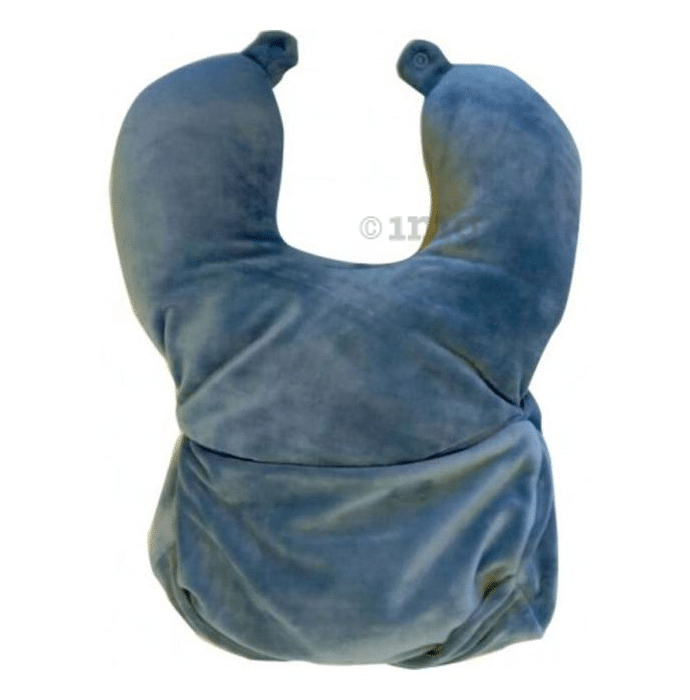 TCI Star Health Neck Pillow 2 Way with Beans Grey