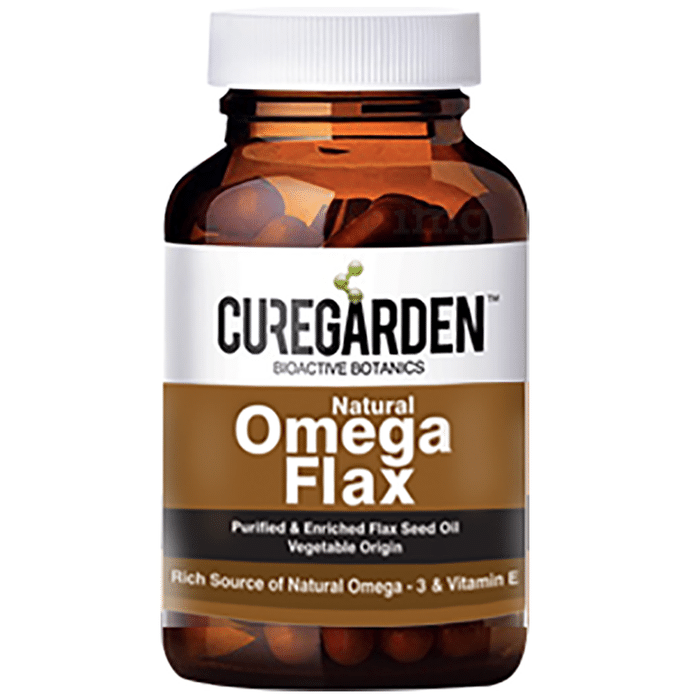 Curegarden Natural Omega Flex Vegeterian Capsules