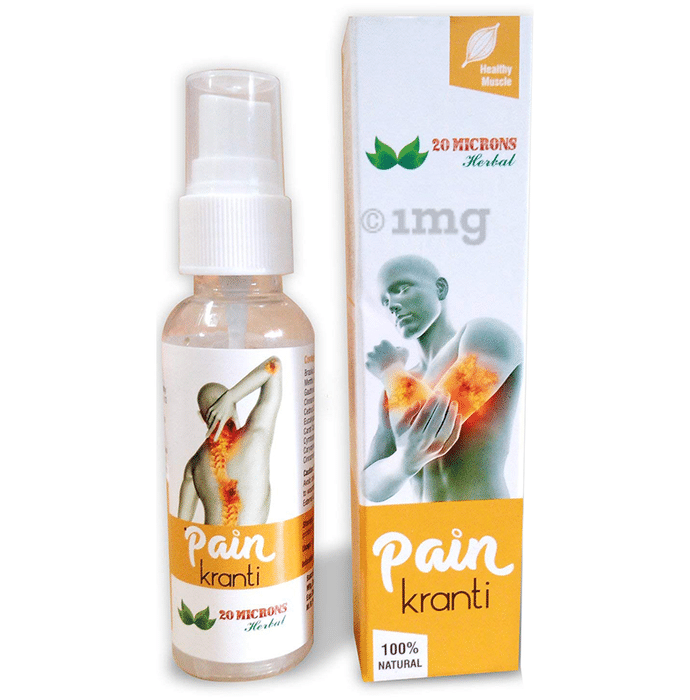20 Microns Herbal Pain Kranti Spray
