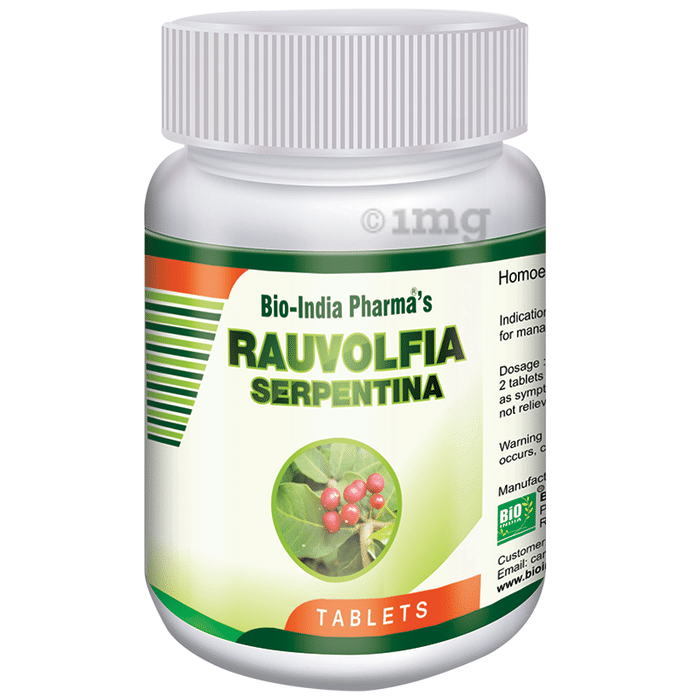 Bio India Rauvolfia Serpentina Tablet