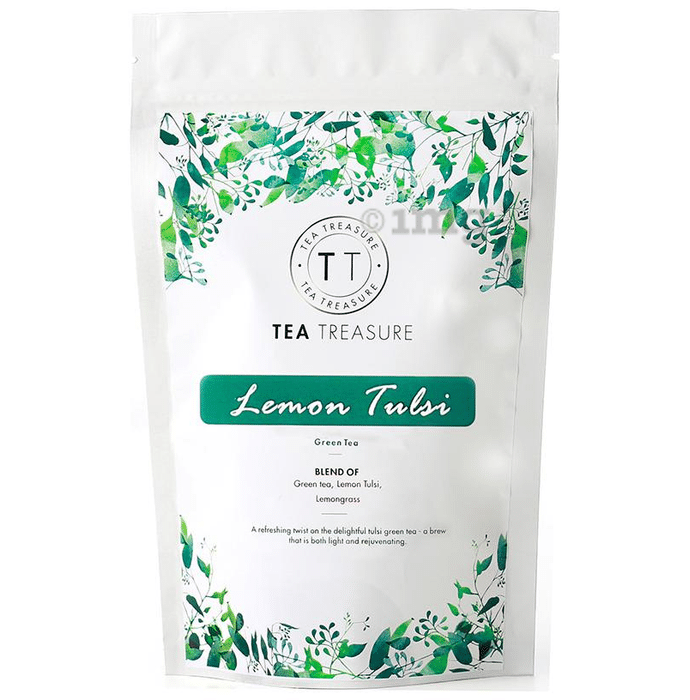 Tea Treasure Lemon Tulsi USDA Organic Green Tea