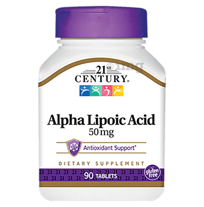 21st Century Alpha Lipoic Acid 50mg Tablet