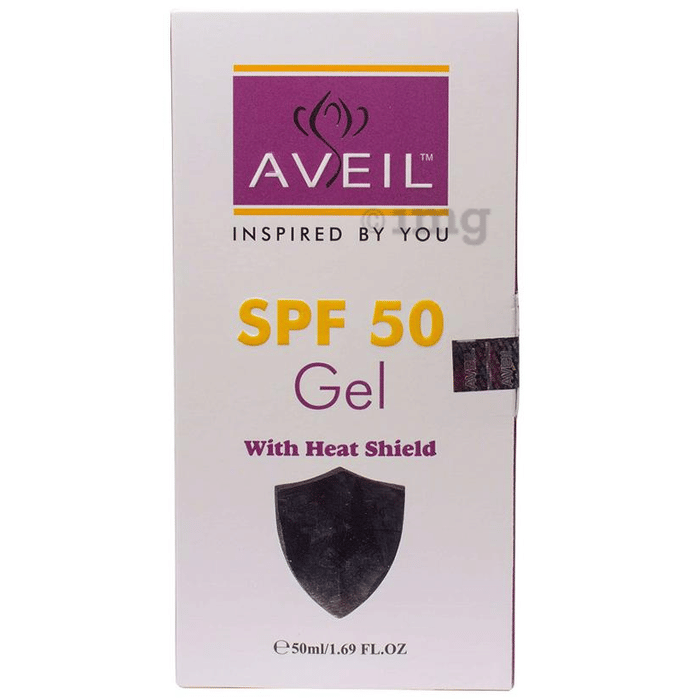 Aveil With Heat Shield Gel SPF 50 Buy bottle of 50 ml Gel at best
