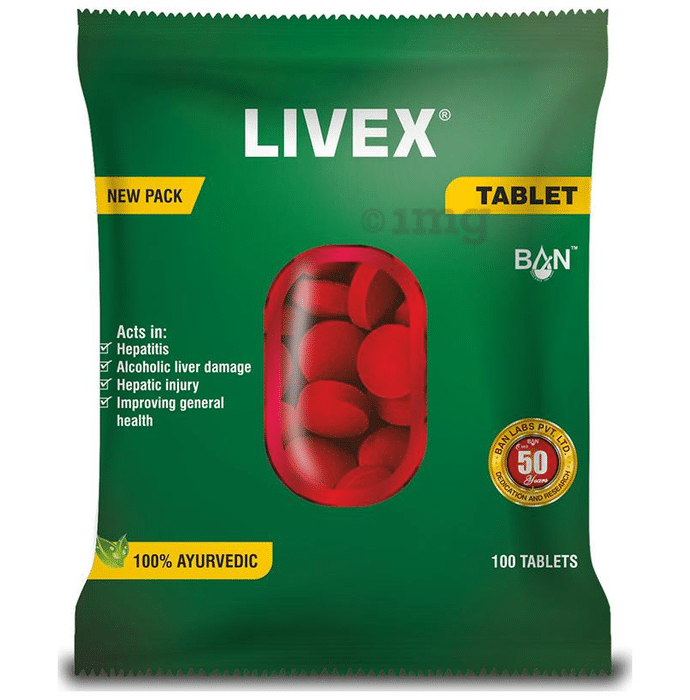 Livex |Improves Appetite, Digestion, Assimilation Process| Tablet