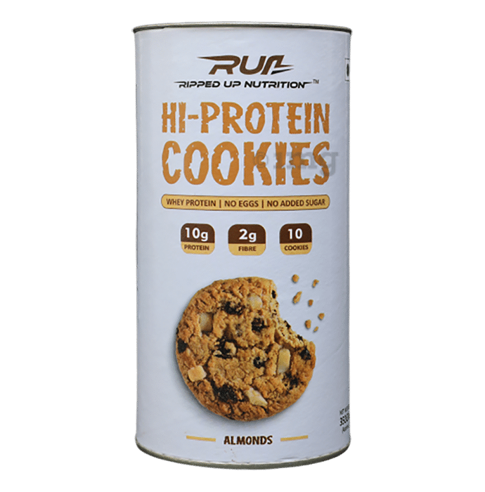 Ripped Up Nutrition Hi-Protein Cookies Almond