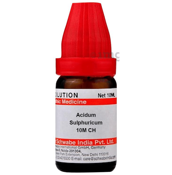 Dr Willmar Schwabe India Acidum Sulphuricum Dilution 10M CH