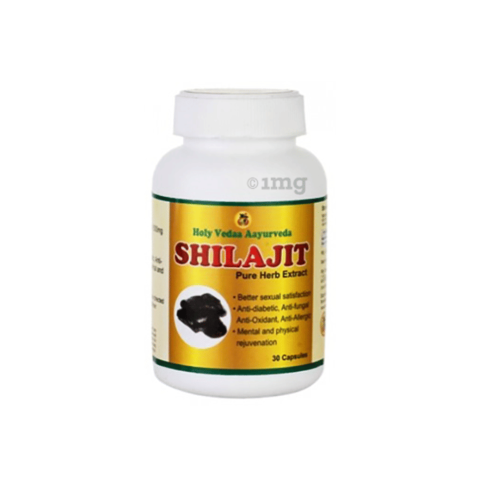 Holy Vedaa Aayurveda Shilajit Capsule