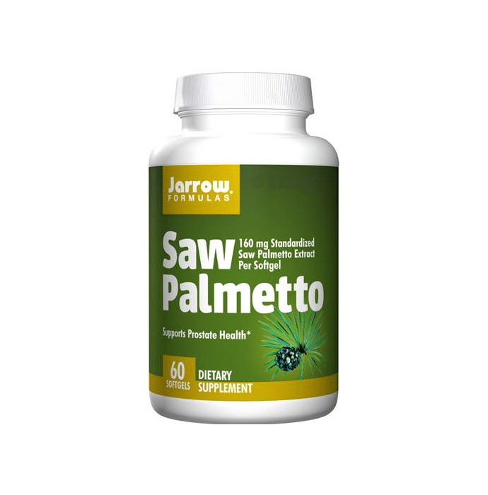 Jarrow Formulas Saw Palmetto 320mg Soft Gelatin Capsules | Supports Prostate Health