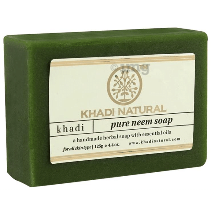 Khadi Naturals Ayurvedic Pure Neem Soap