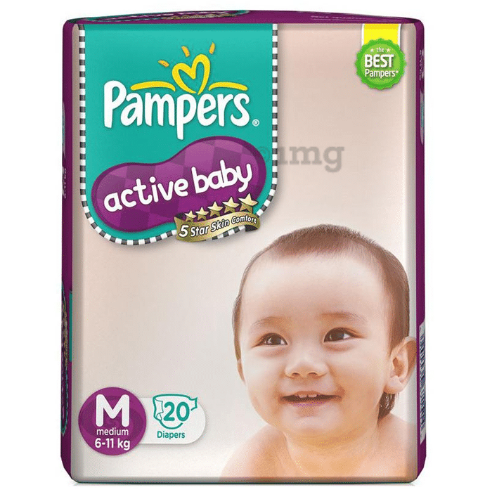 Pampers Active Baby Diaper Medium