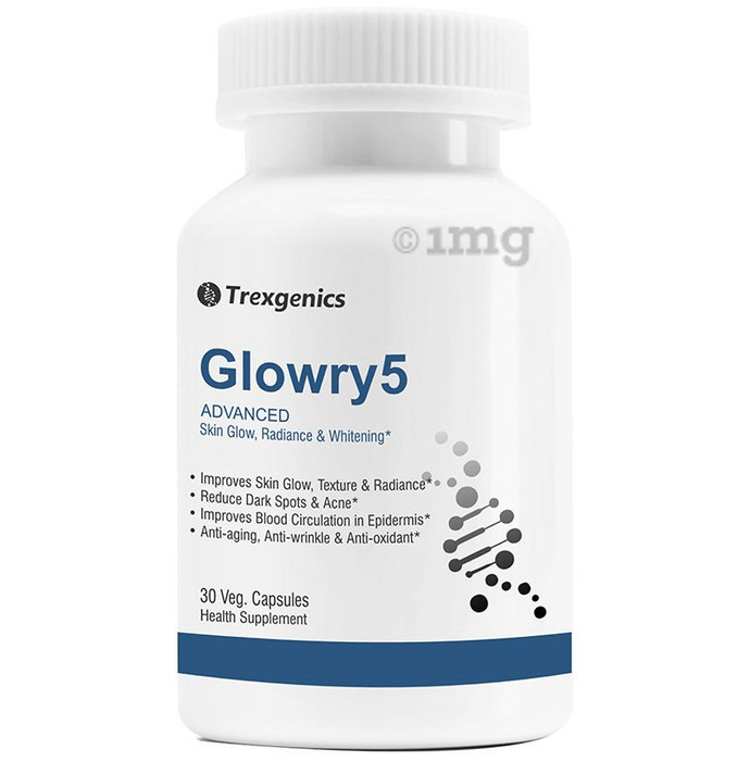 Trexgenics Glowry 5 L-Glutathione Complex Veg Capsules