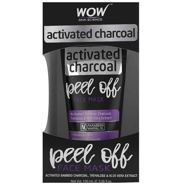 WOW Skin Science Activated Charcoal Peel Off Face Mask