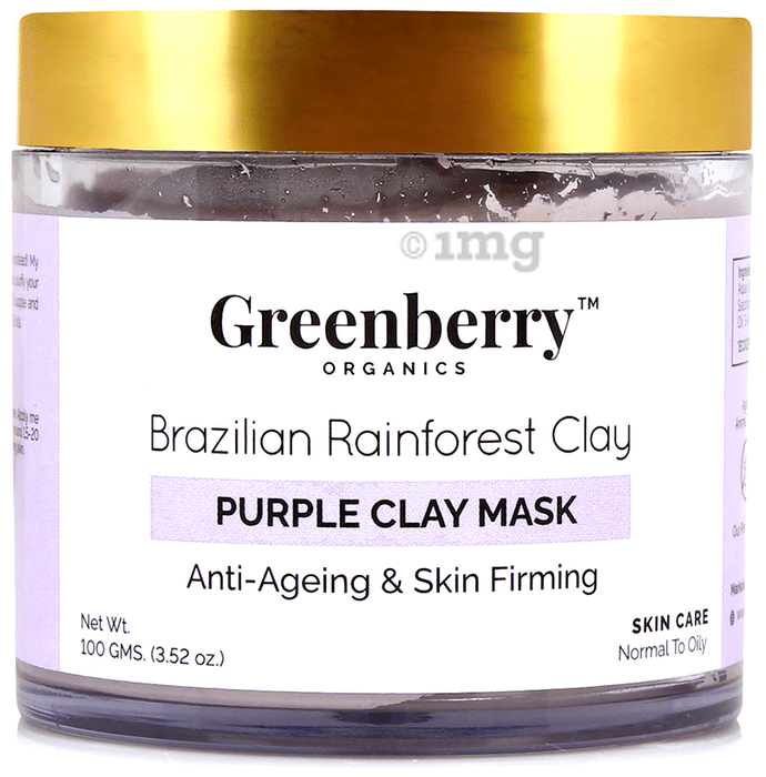 Greenberry Organics Purple Clay Mask