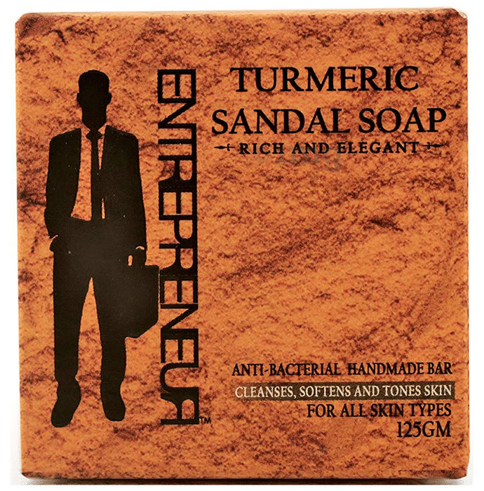 Roottree Natures Entrepreneur Turmeric Sandal Soap