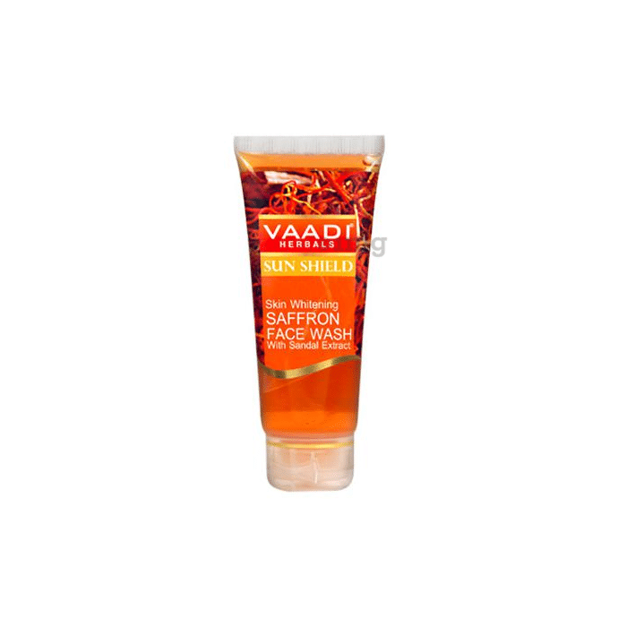 Vaadi Herbals Value Pack of Skin Whitening Saffron Face Wash with Sandal Extract