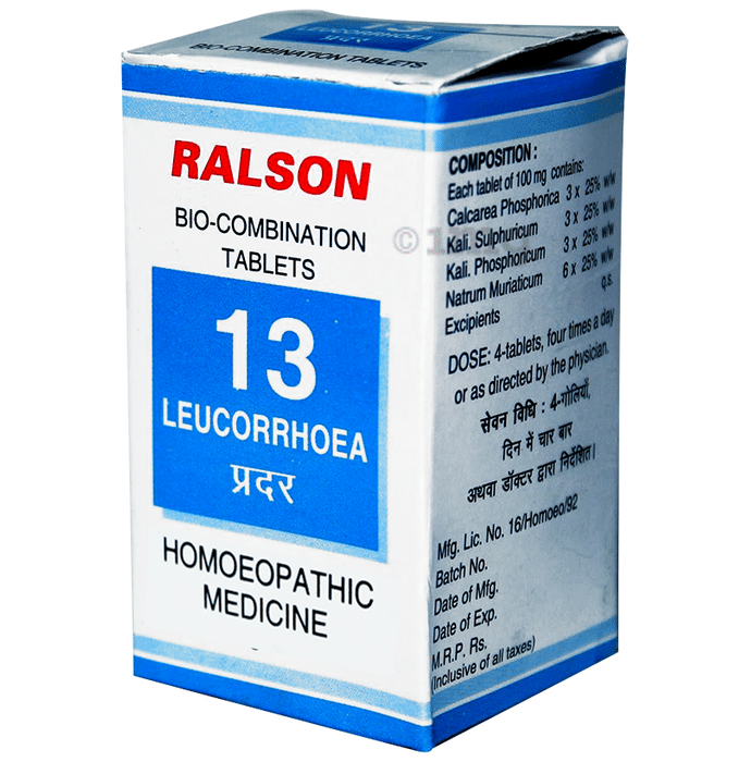 Ralson Remedies Bio-Combination 13 Tablet