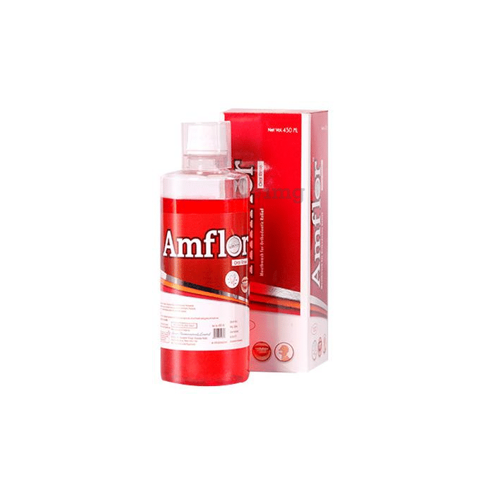 Amflor Oral Rinse with Active Remineralisation Fluoride | For Orthodontic Care