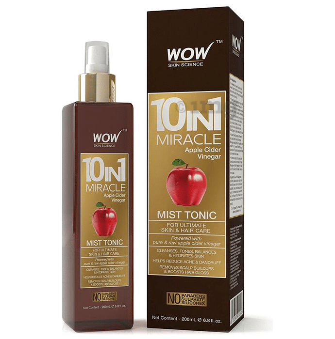 WOW Skin Science 10 In 1 Miracle Apple Cider Vinegar Mist Tonic