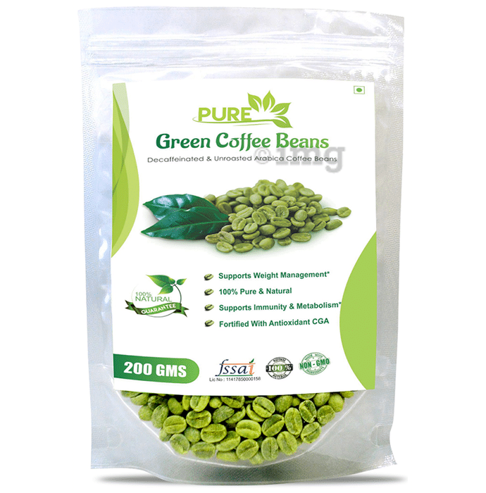 Simply Herbal Decaffeinated & Unroasted Arabica Green Coffee Beans