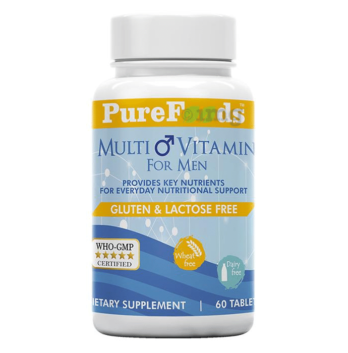 PureFoods Multi Vitamin for Men Gluten Free