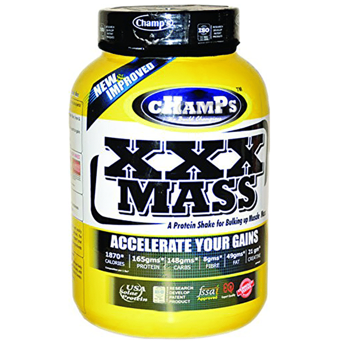 Champs Xxx Mass American Ice Cream Buy Jar Of 90 Lb Powder At Best Price In India 1mg