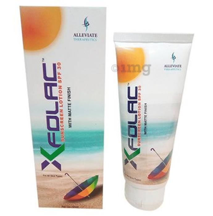 X Folac Sunscreen Lotion SPF 30