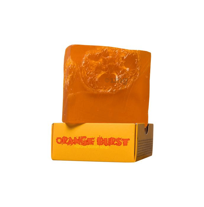 Nyassa Orange Burst Handmade Loofah Soap