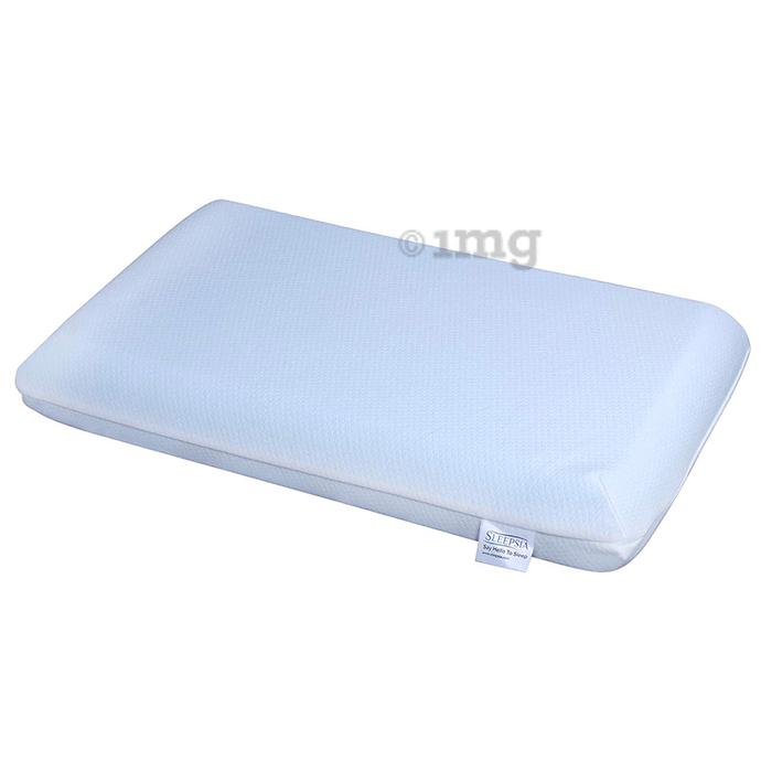 Sleepsia Intelligent Gel Infused Memory Foam Standard Shape Pillow