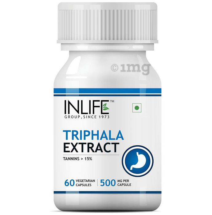 Inlife Triphala Extract 500mg Capsule