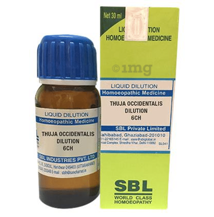 SBL Thuja Occidentalis Dilution 6 CH