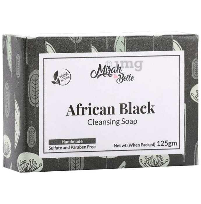 Mirah Belle Soap (125gm Each) African Black