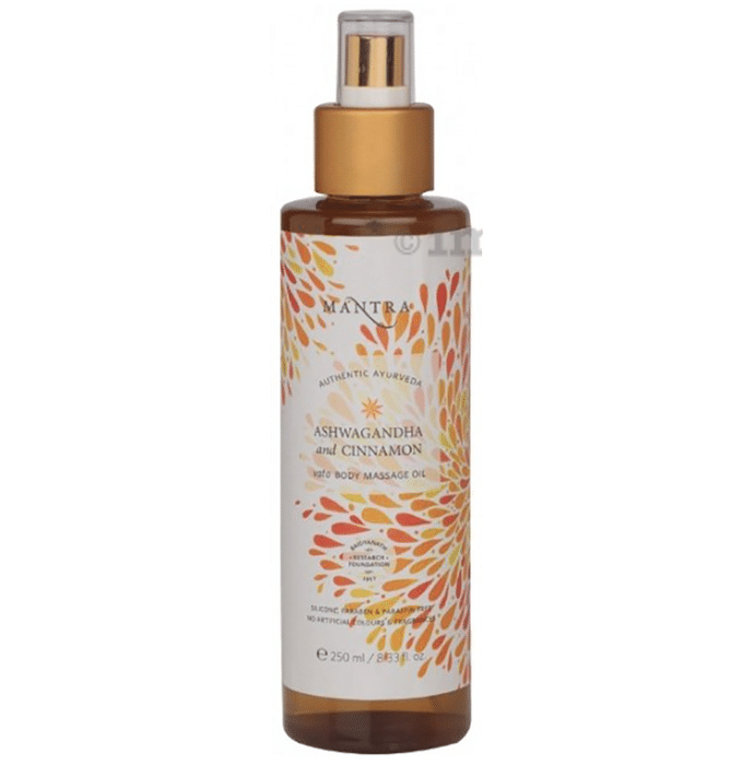 Mantra Ashwagandha and Cinnamon Vata Body Massage Oil