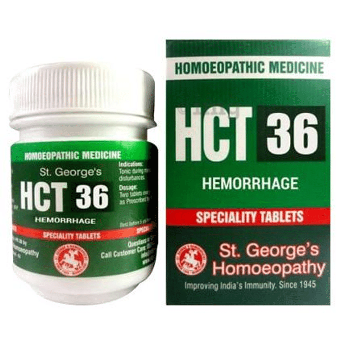 St. George’s HCT 36 Hemorrhage Tablet