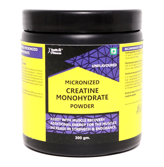 HealthVit Micronized Creatine Monohydrate Powder