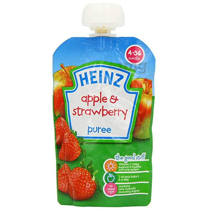 Heinz Puree Strawberry & Apple