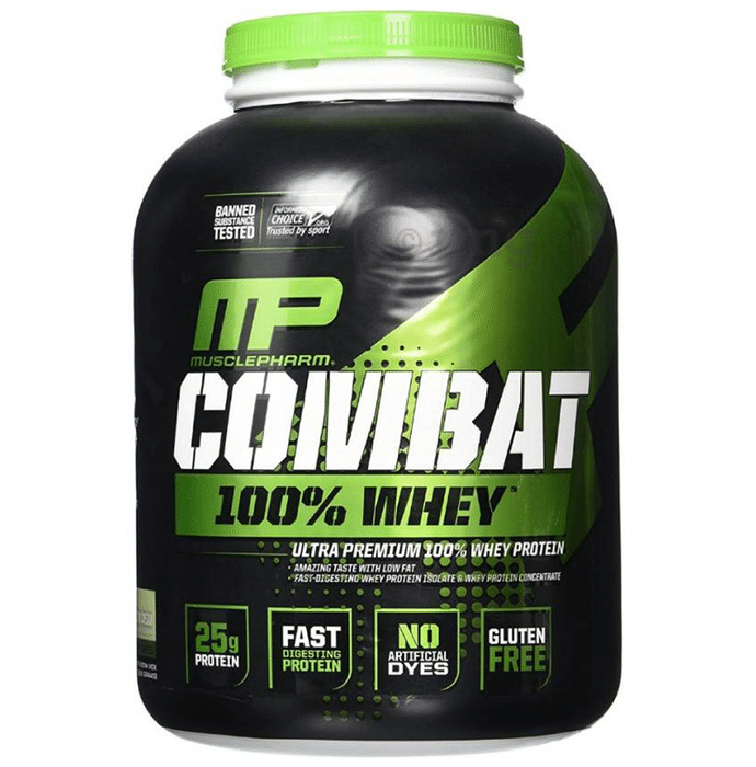 Muscle Pharm Combat 100% Whey Protein Powder Cookies & Cream