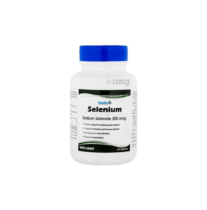 HealthVit Selenium 200mcg Capsule