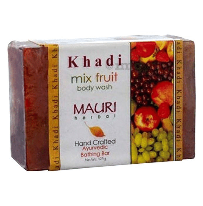 Khadi Mauri Herbal Mix Fruit Soap