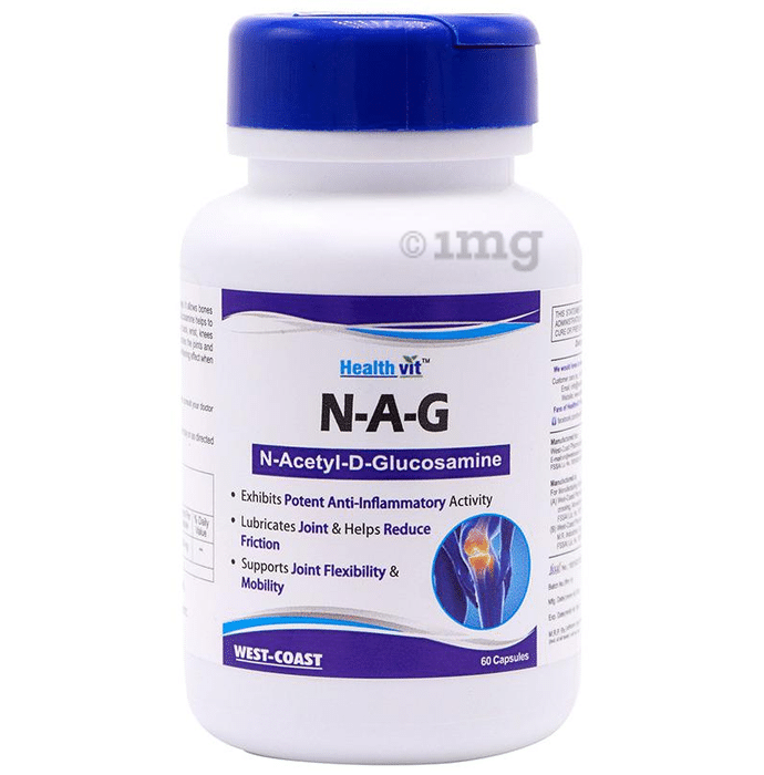 HealthVit N-A-G N-Acetyl-D-Glucosamine Capsule