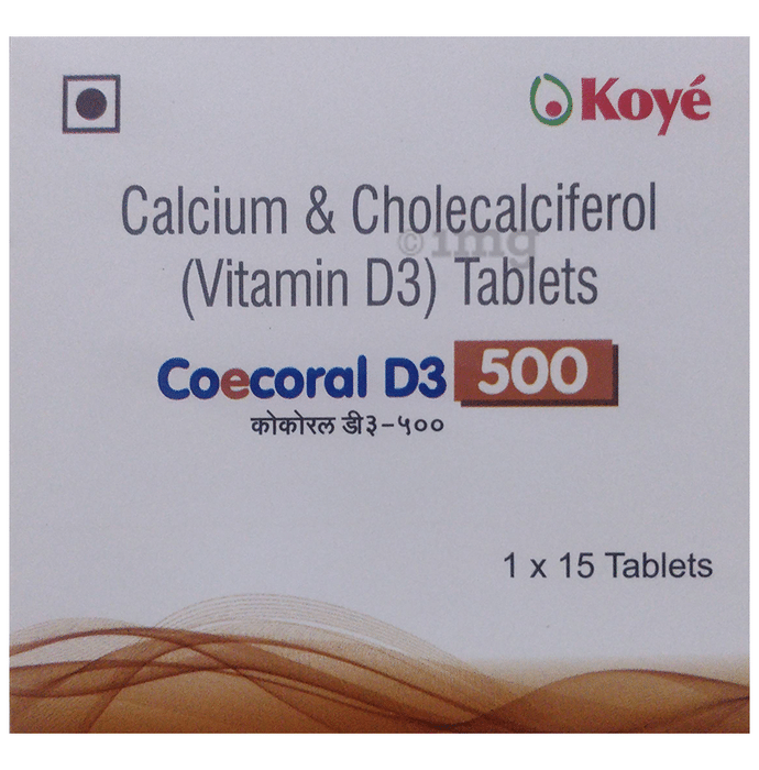 Coecoral D3 500mg Tablet