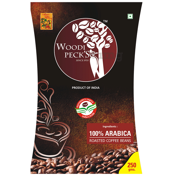Woodi Peck's Coffee Beans Arabica Roasted