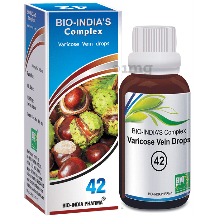 Bio India Complex 42 Varicose Vein Drop
