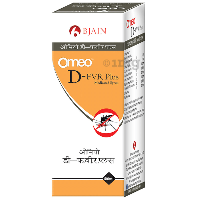 Bjain Omeo D-FVR Plus Syrup